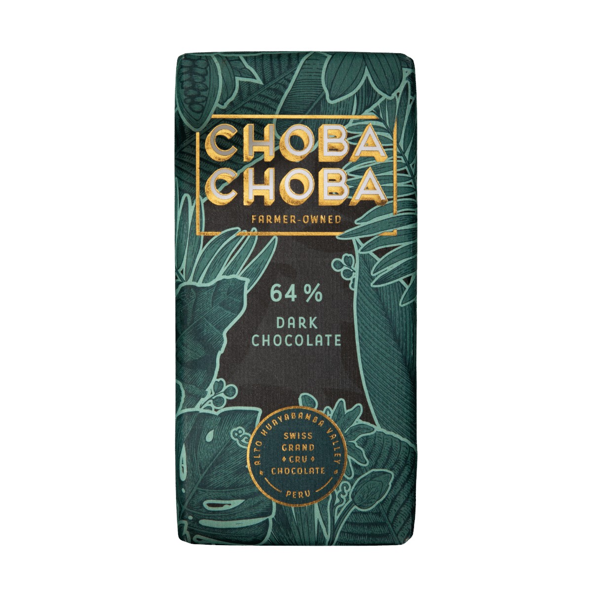 Choba Choba Pure Dark 64% Bio Schokolade 91g Choba Choba Pure Dark 64% Bio Schokolade 91g