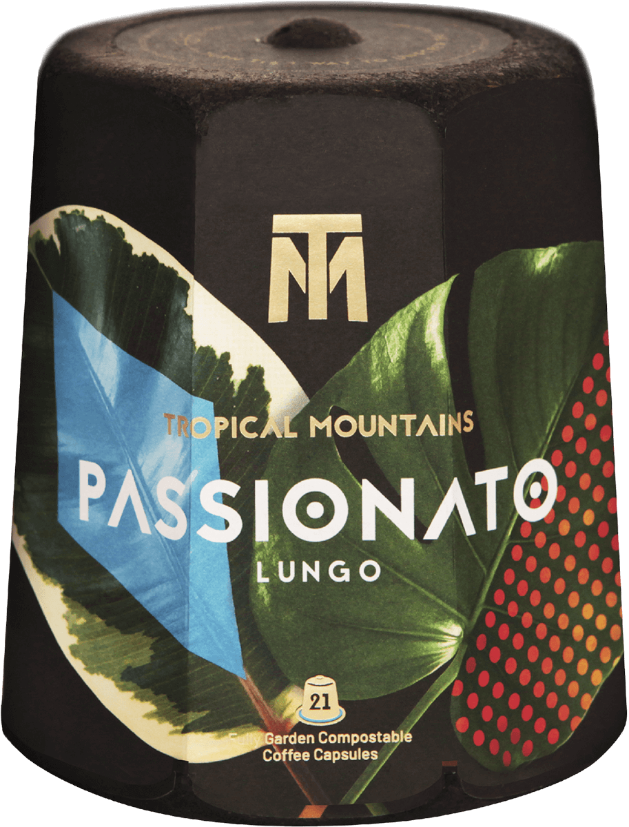 PASSIONATO Lungo Bio Fair Trade Kaffeekapseln