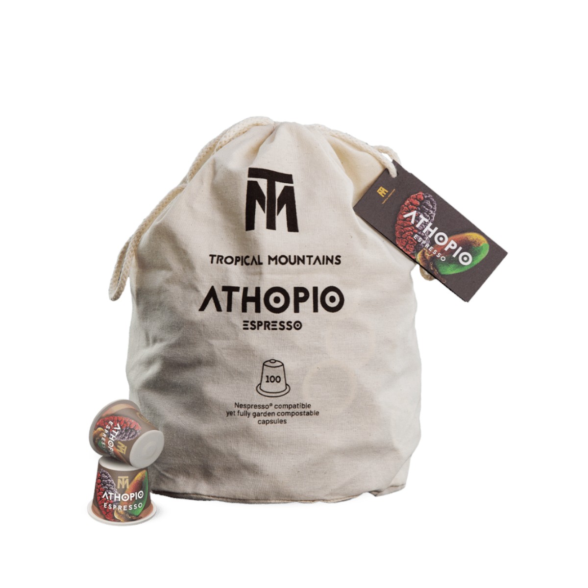 ATHOPIO Espresso - Kaffeekapseln Nachfüllbeutel