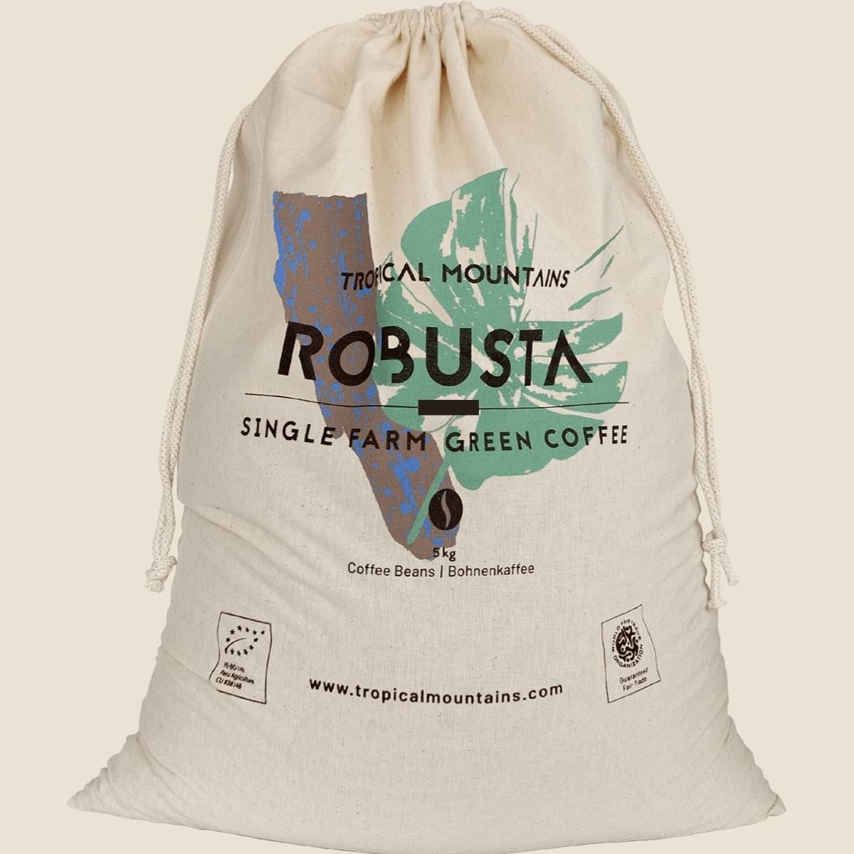 Tanzania ROBUSTA Bio Fair Trade Rohkaffee