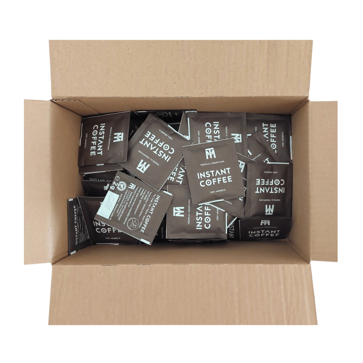 INSTANT COFFEE 100 Sachets home-compostable
