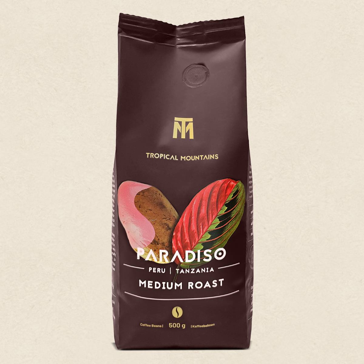PARADISO Mittlere Röstung Bio Fair Trade Kaffeebohnen