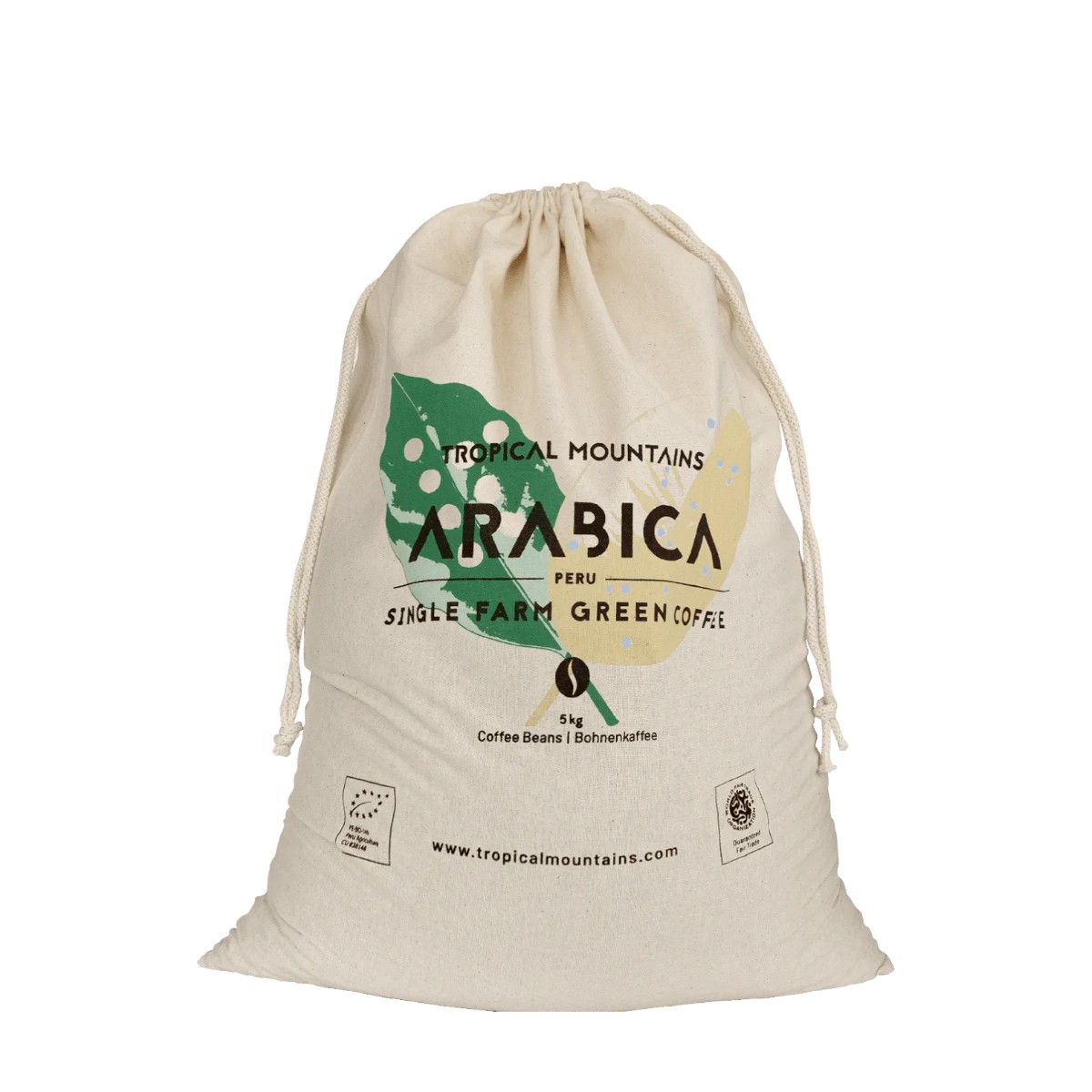 Peru ARABICA Organic Fair Trade Green Coffee