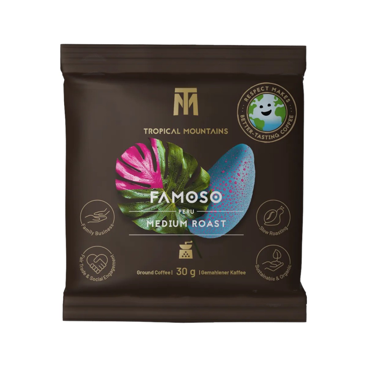 FAMOSO Filter Coffee Medium Roast 30g FAMOSO Filter Coffee Medium Roast 30g