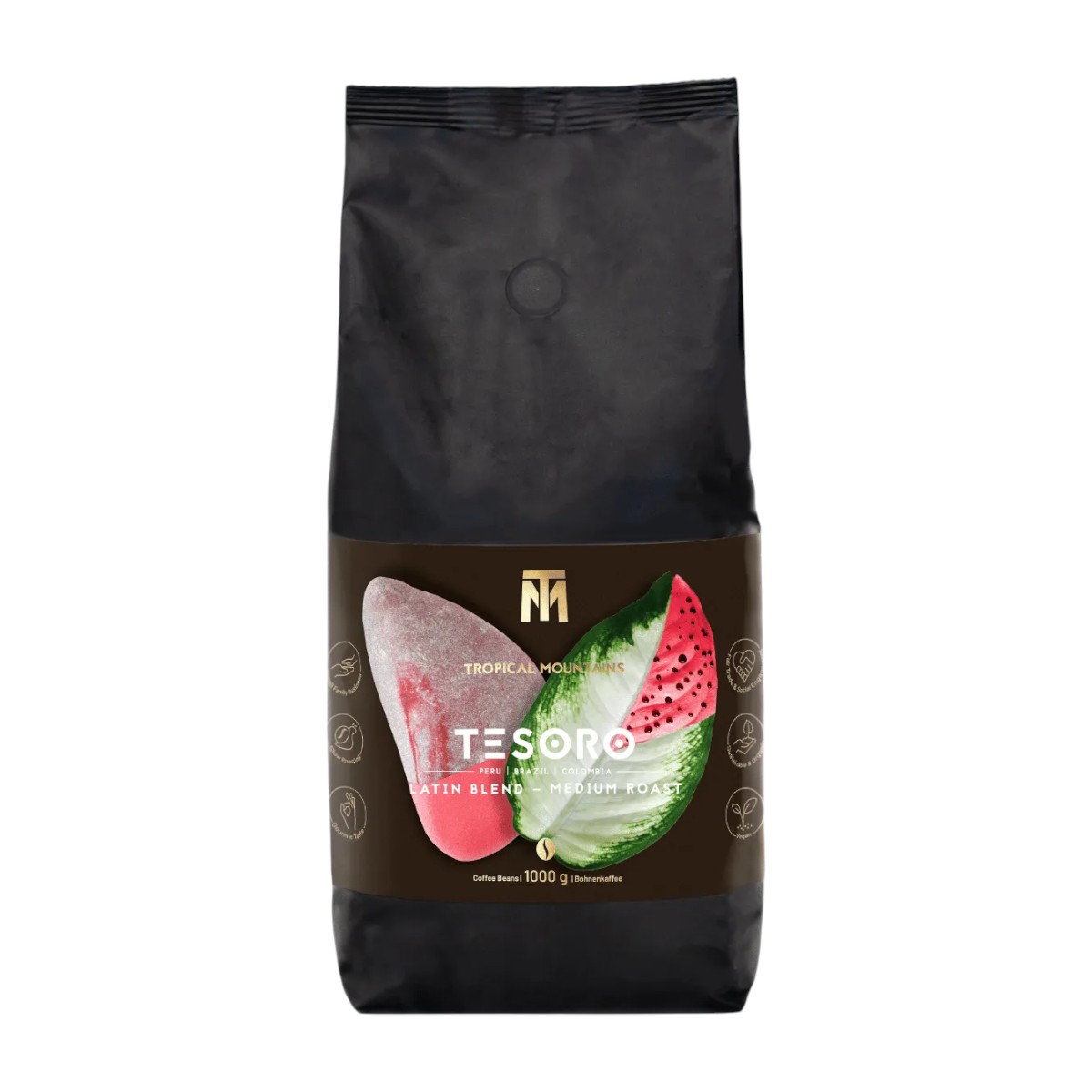 TESORO Latinomischung - Kaffeebohnen TESORO Latinomischung - Kaffeebohnen