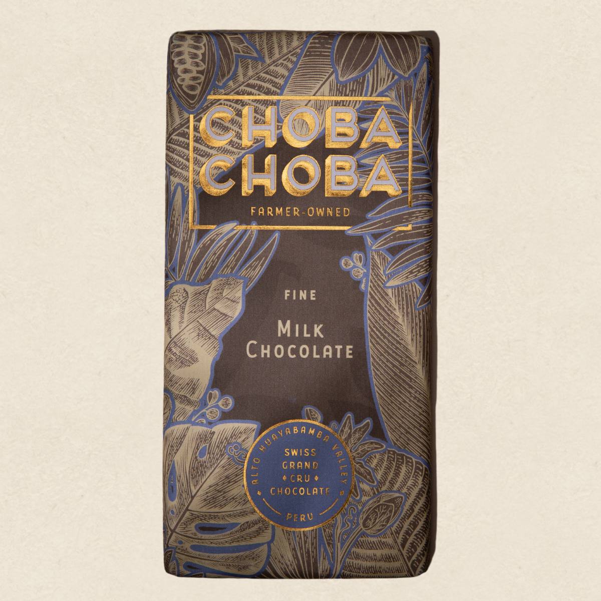 Choba Choba Fine Milk Chocolate Bio 91g