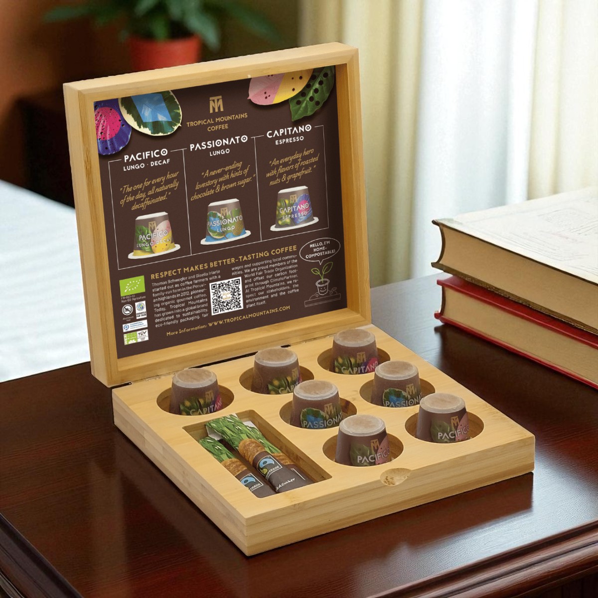 Boîte pour 7 capsules de café Boîte pour 7 capsules de café