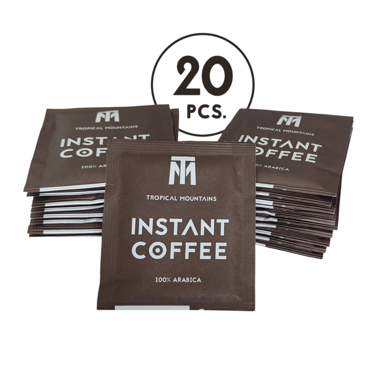 Café instantané 20 Sachets compostable à domicile