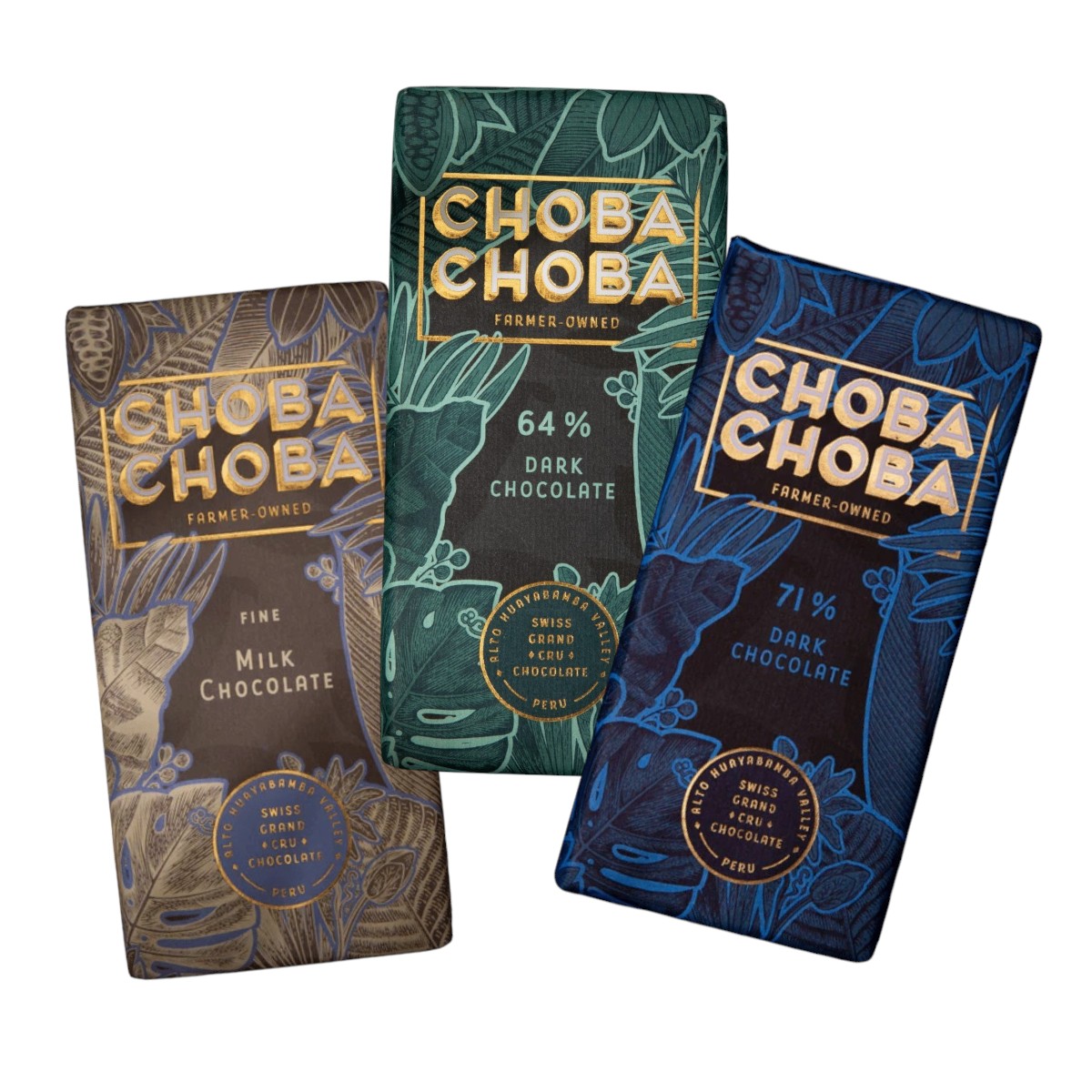 Choba Choba Pure Collection Bio Schokolade 3 x 91 g Choba Choba Pure Collection Bio Schokolade 3 x 91 g