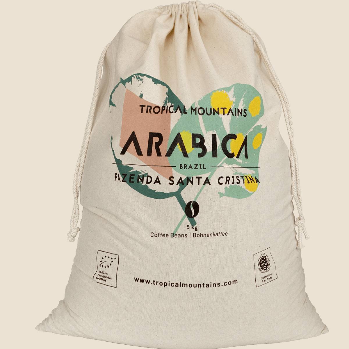 Brazil ARABICA «Cafe Feminino» Organic Fair Trade Green Coffee