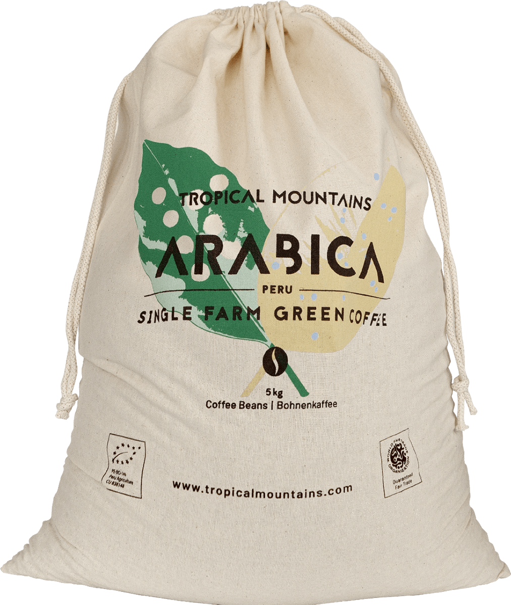 Peru Single Farm ARABICA Organic Fair Trade Green Coffee