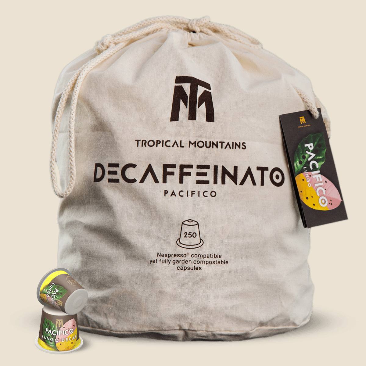 PACIFICO Decaf Bio Fair Trade Kaffeekapseln Nachfüllbeutel