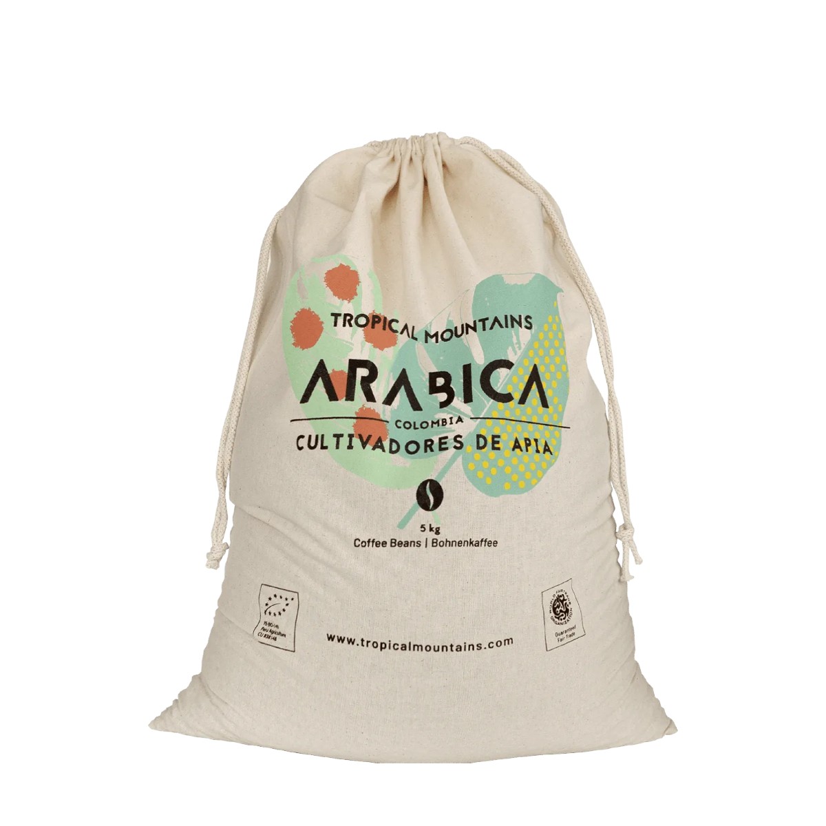COLOMBIA ARABICA Organic Fair Trade Green Coffee