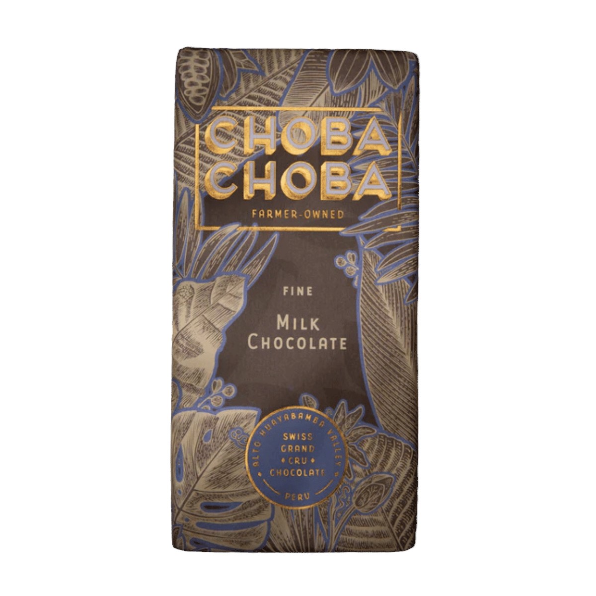 Choba Choba Fine Milk Chocolate Bio 91g Choba Choba Fine Milk Chocolate Bio 91g