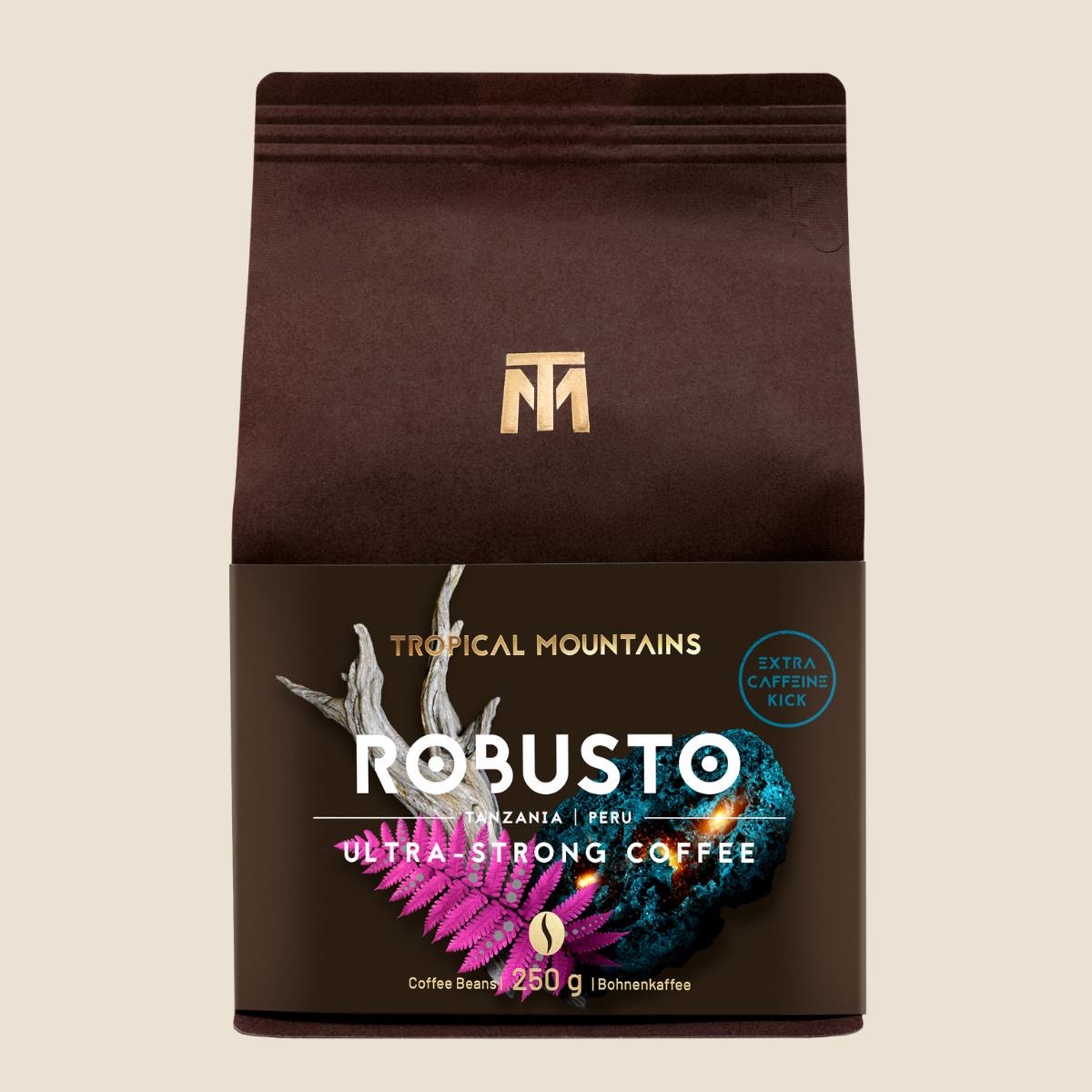 ROBUSTO Ultra Strong Organic Fair Trade Coffee Beans