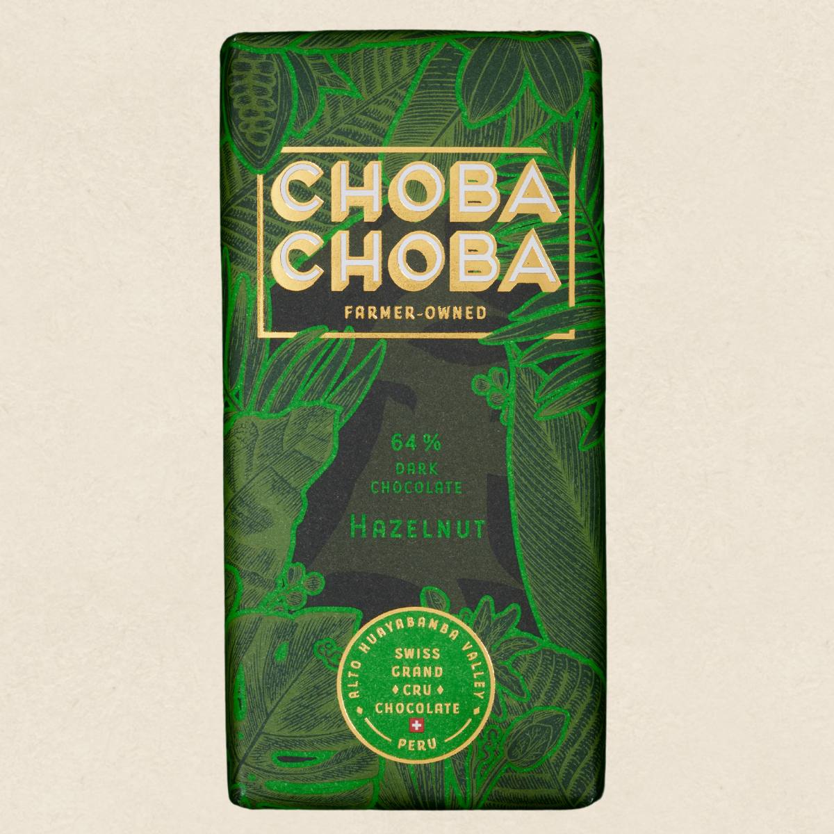 Choba Choba Hazelnut 64% Bio 91g 