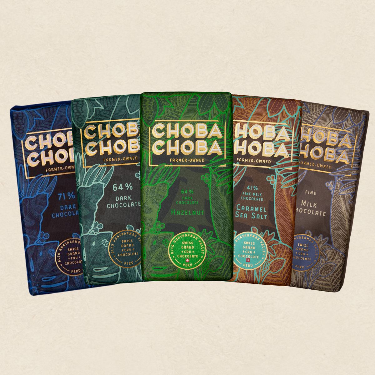 Choba Choba - Best of Chocolate - 5 x 91 g