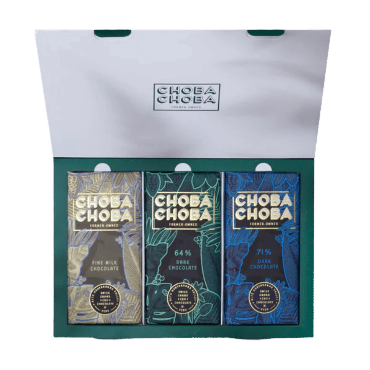 Choba Choba Pure Collection Bio Schokolade 3 x 91 g Choba Choba Pure Collection Bio Schokolade 3 x 91 g