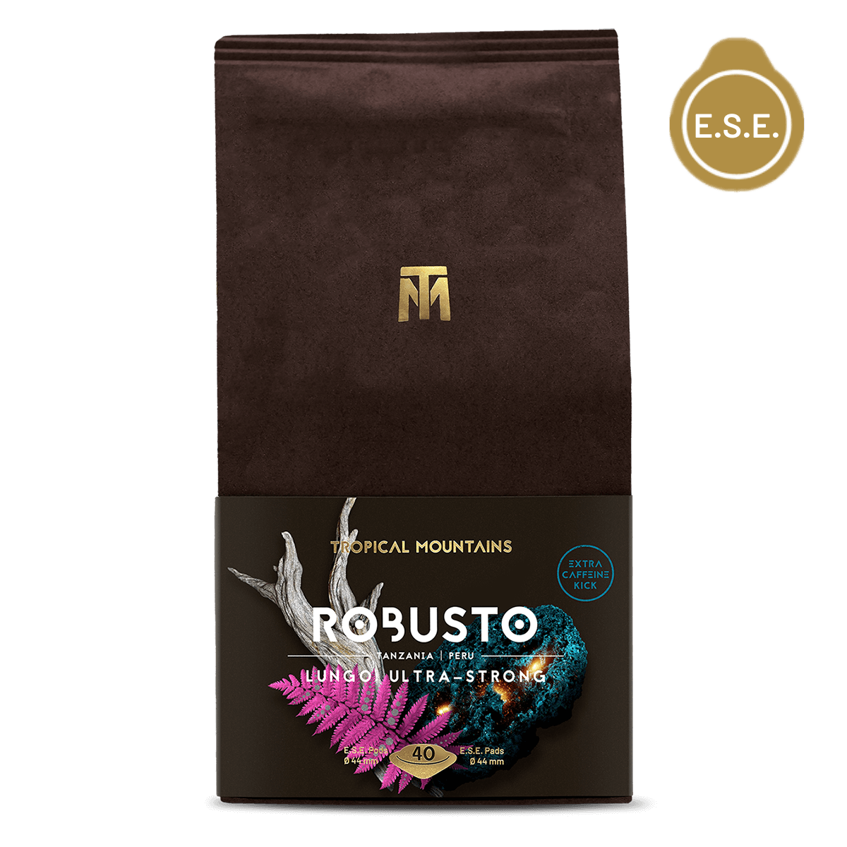 ROBUSTO Espresso Bio Fair Trade E.S.E. Pads  
