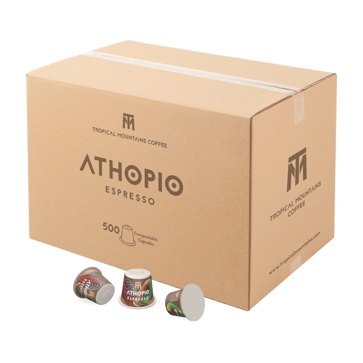 ATHOPIO Espresso - Kaffeekapseln Firmen-Grosspackung