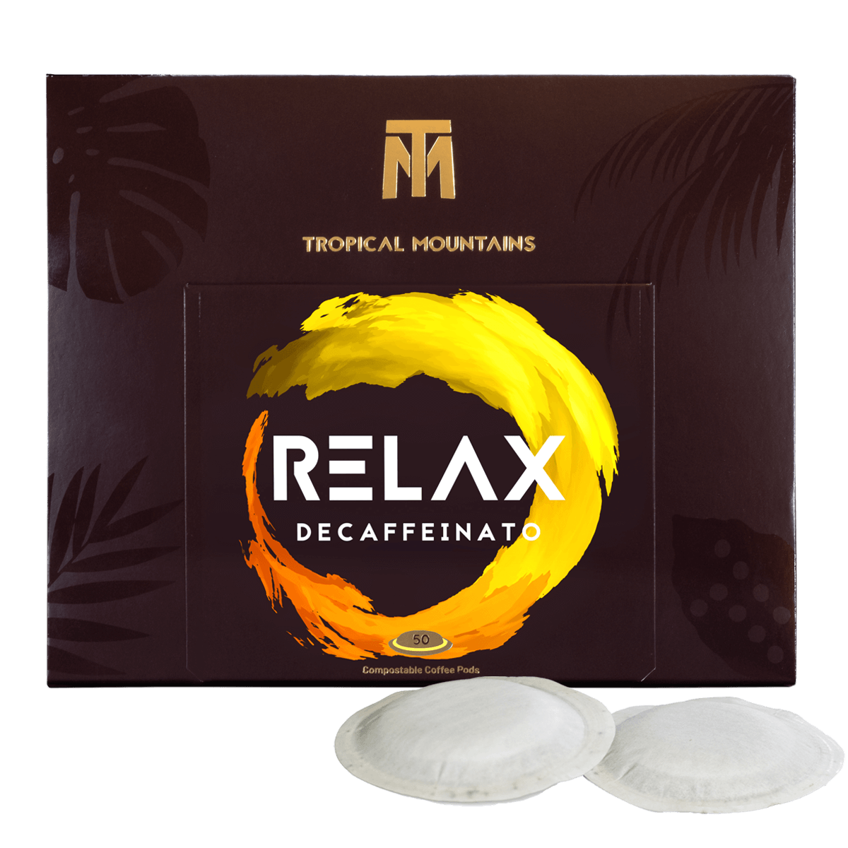 RELAX Decaf Lungo Bio Fair Trade Professional Office Pads