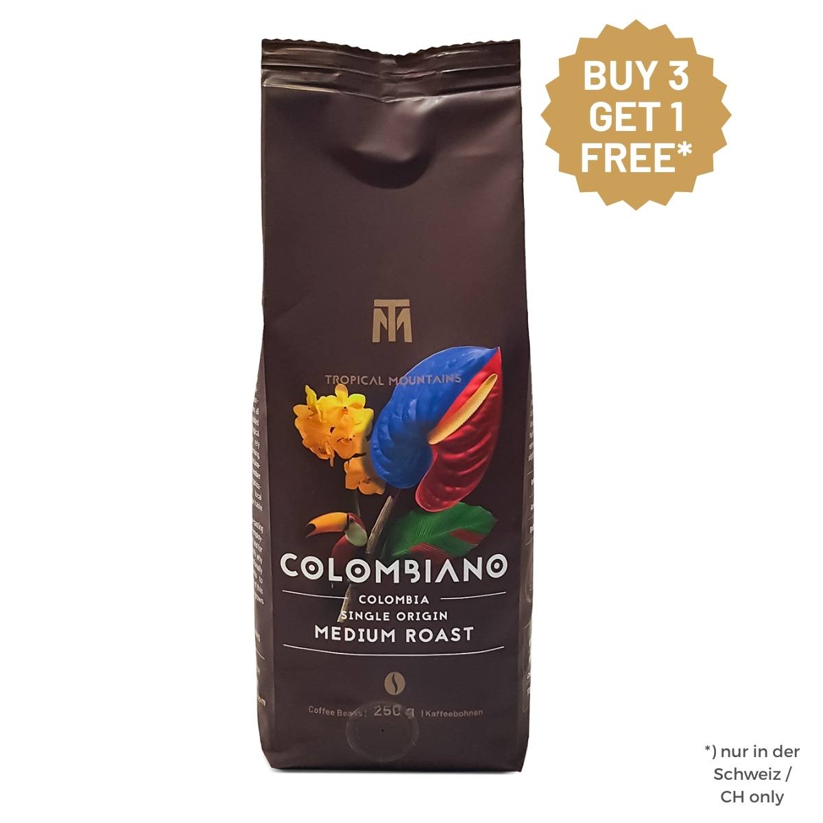 COLOMBIANO Medium Roast Coffee Beans COLOMBIANO Medium Roast Coffee Beans