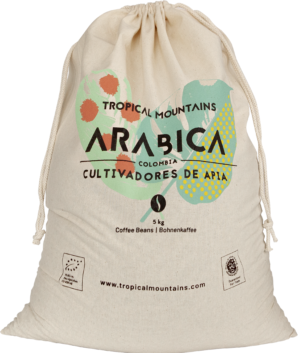 COLOMBIA ARABICA Organic Fair Trade Green Coffee