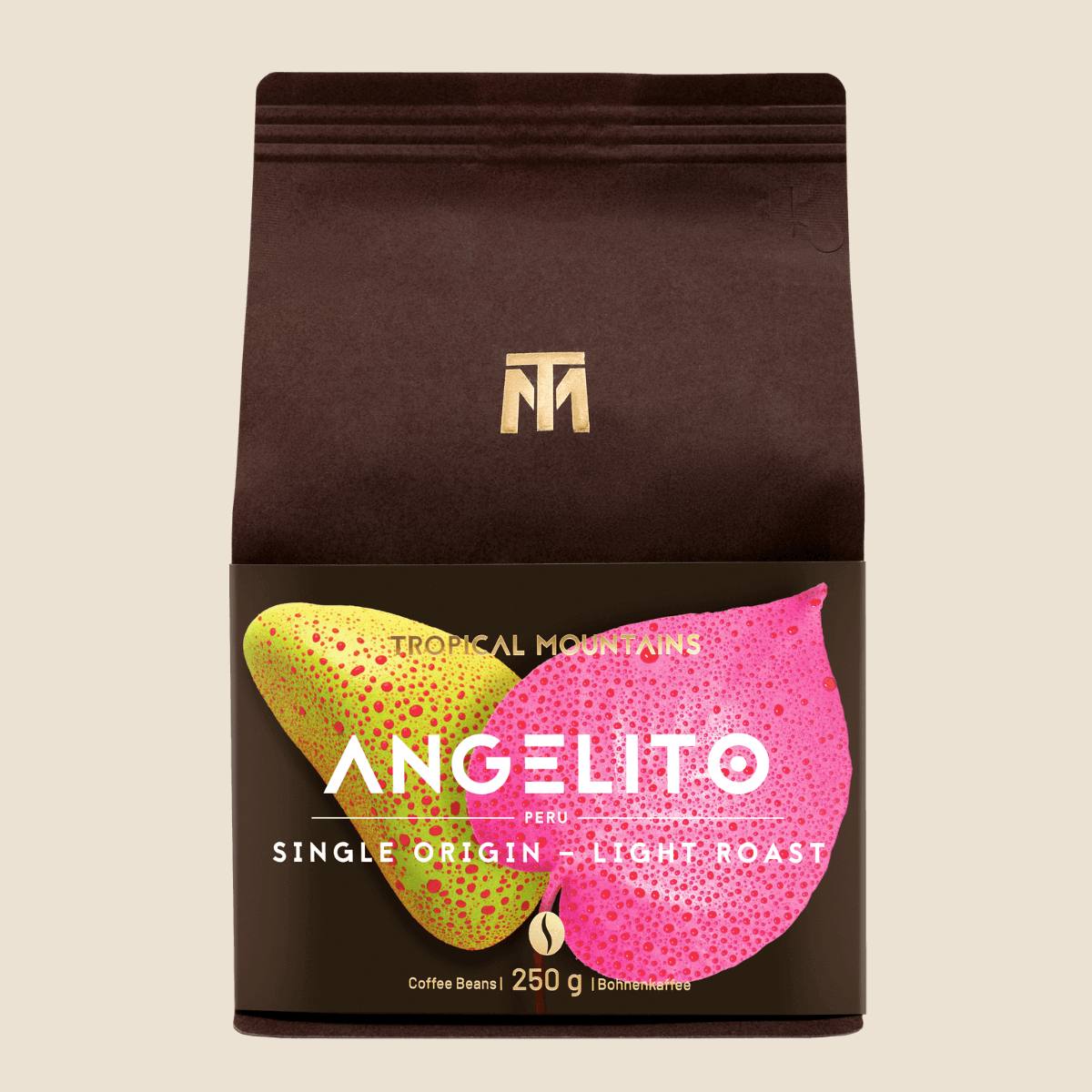 ANGELITO Light Roast Organic Fair Trade Coffee Beans
