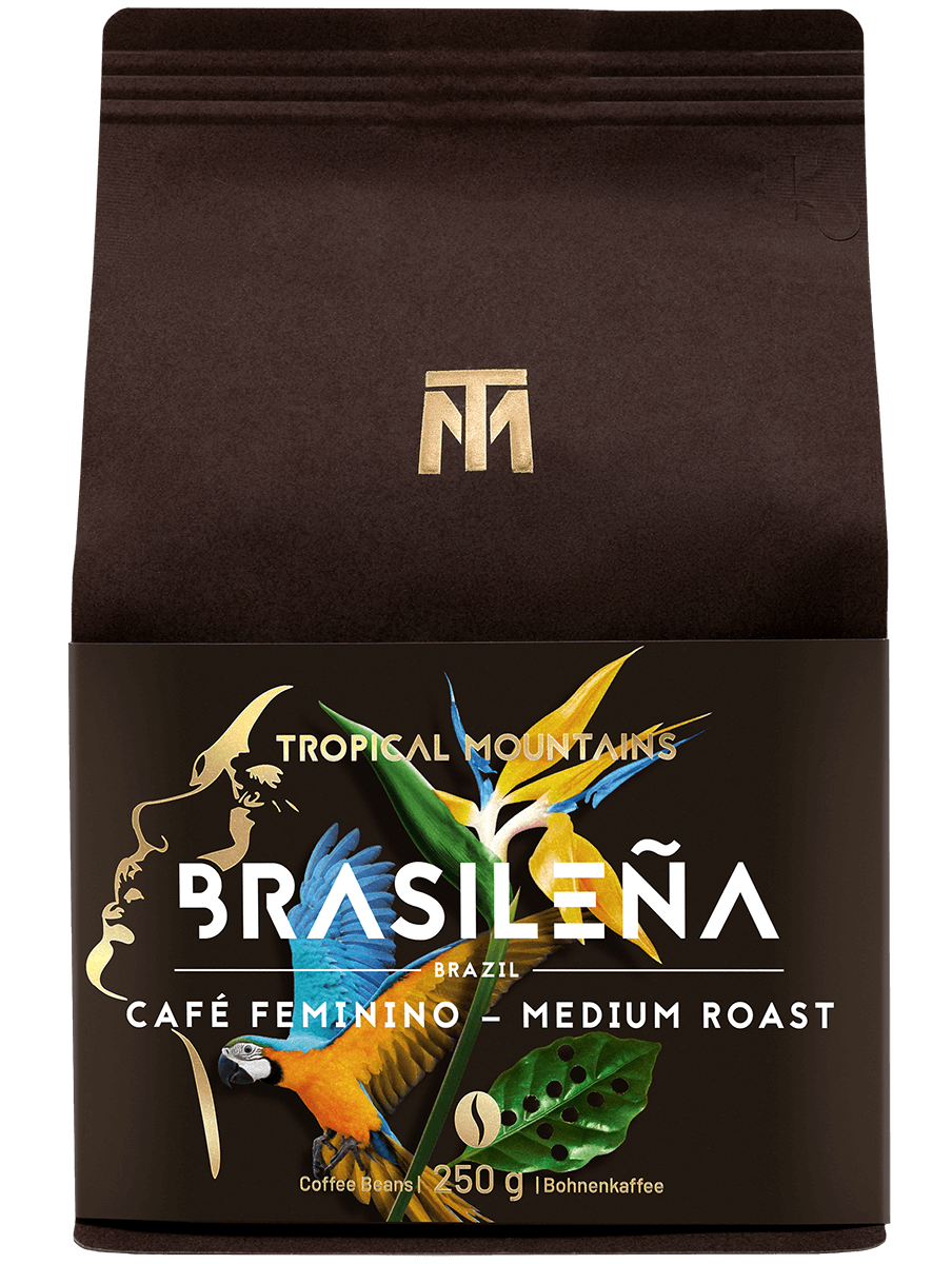 BRASILEÑA Bio Fair Trade Kaffeebohnen