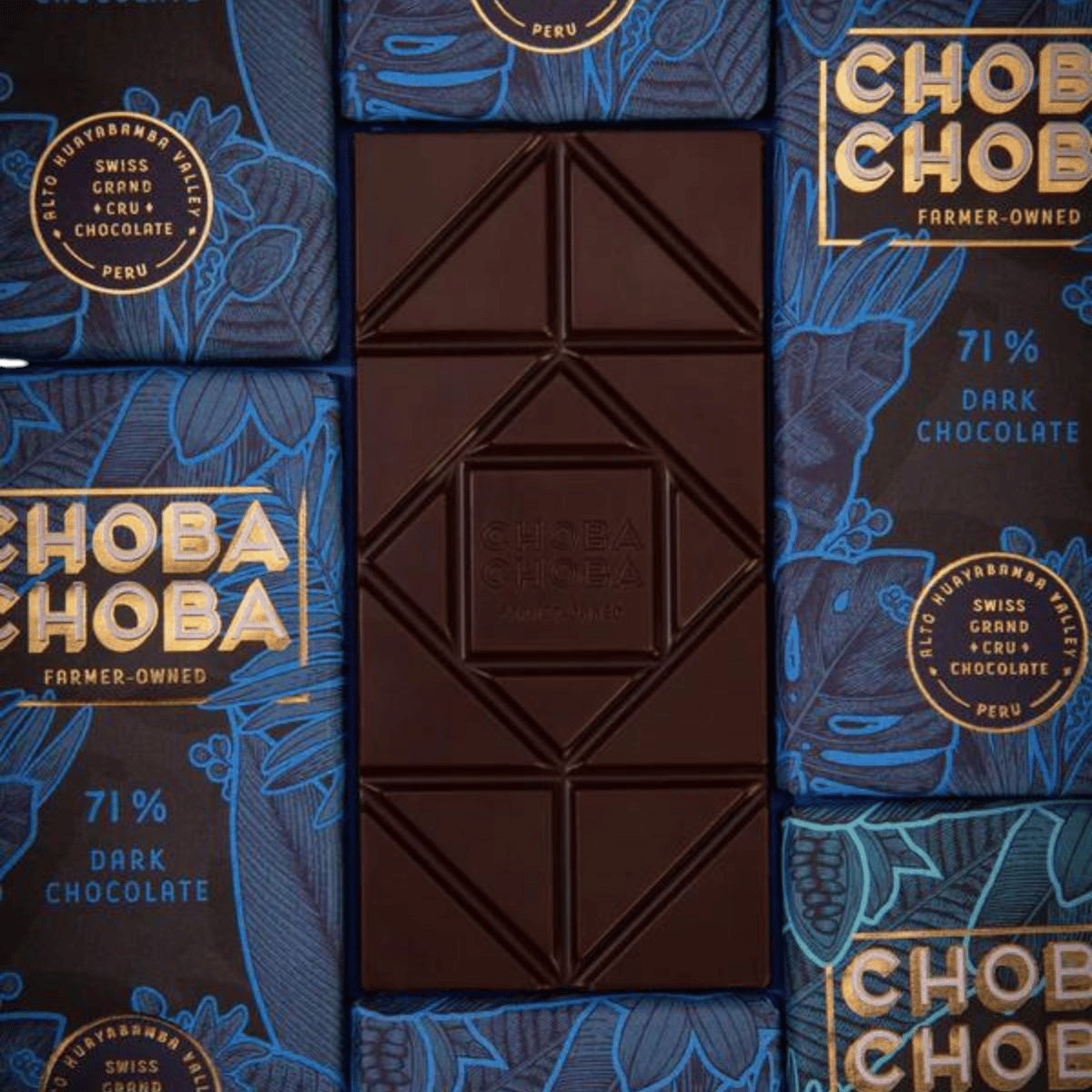 Choba Choba Pure Dark 71% Bio Schokolade 91g Choba Choba Pure Dark 71% Bio Schokolade 91g