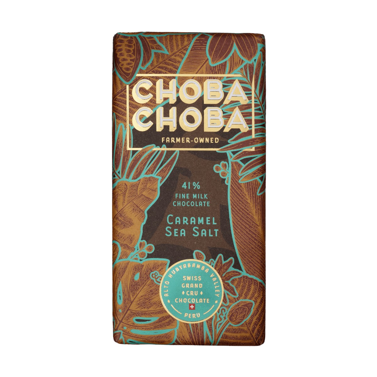 Choba Choba Caramel Sea Salt Bio Schokolade 91g Choba Choba Caramel Sea Salt Bio Schokolade 91g