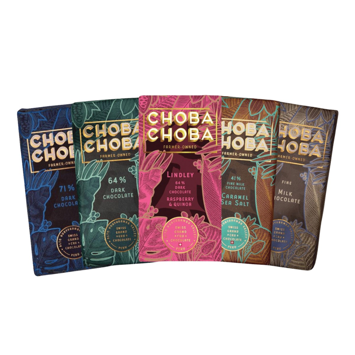 Choba Choba - Best of Chocolate - 5 x 91 g Choba Choba - Best of Chocolate - 5 x 91 g