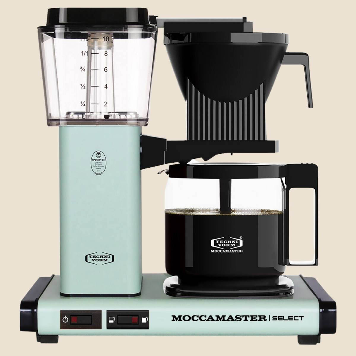 Moccamaster KBG Select Pastel Green Filter Coffee Maker
