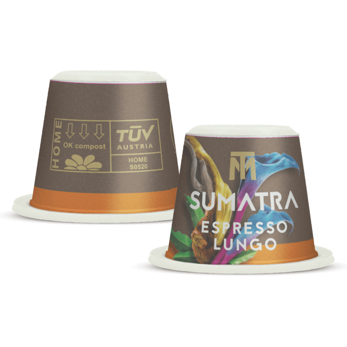 SUMATRA Espresso/Lungo Kaffeekapseln "Orang Utan Coffee Project" 