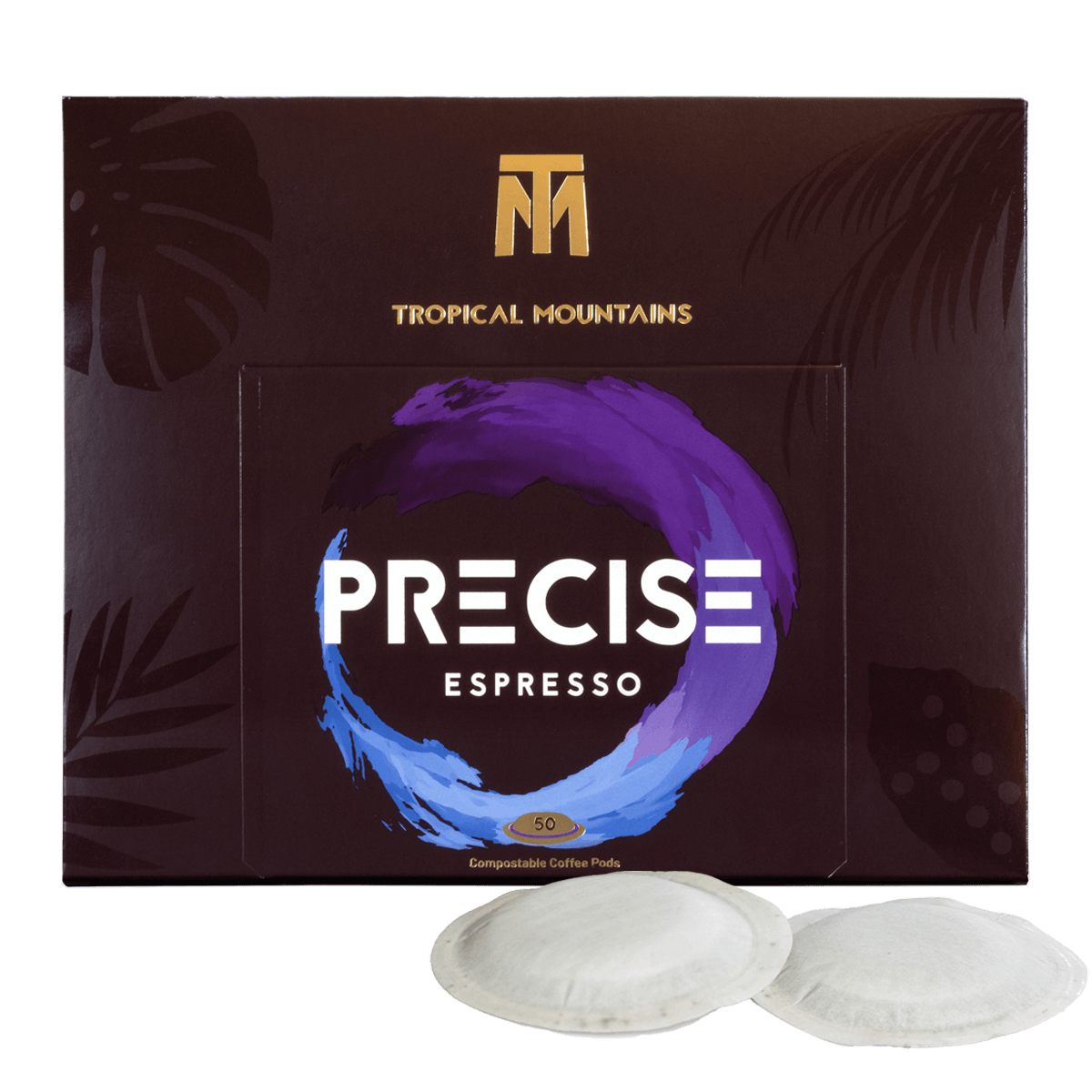 PRECISE Espresso Organic Fair Trade Professional Office Pads