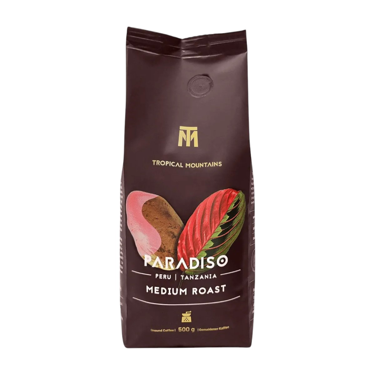 PARADISO Medium roast ground 500g PARADISO Medium roast ground 500g
