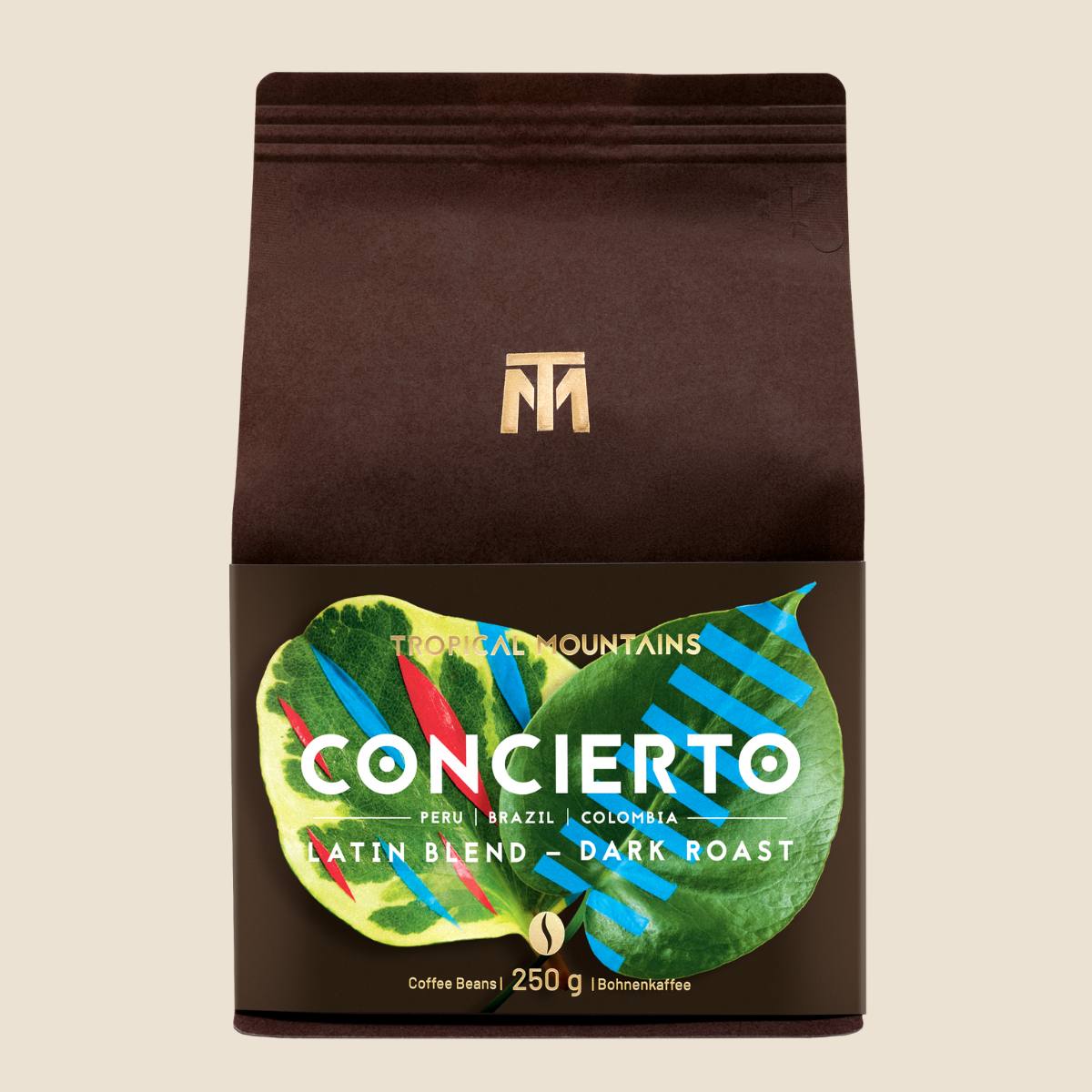 CONCIERTO Latinomischung Bio Fair Trade Kaffeebohnen