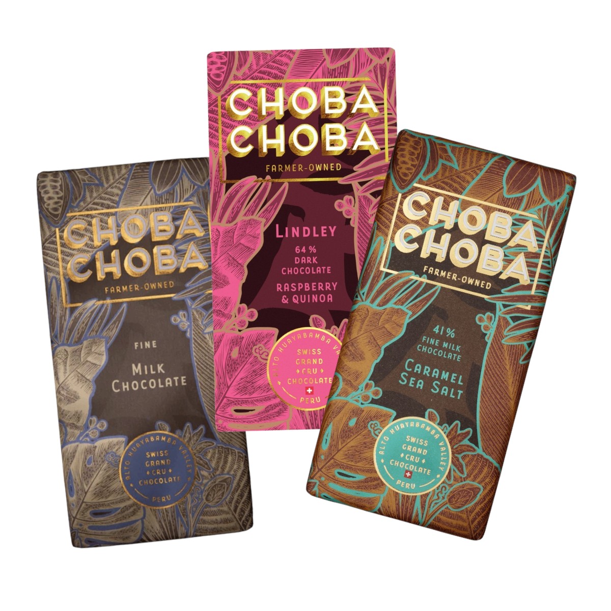 Choba Choba Sweet Collection Bio Schokolade 3 x 91 g Choba Choba Sweet Collection Bio Schokolade 3 x 91 g
