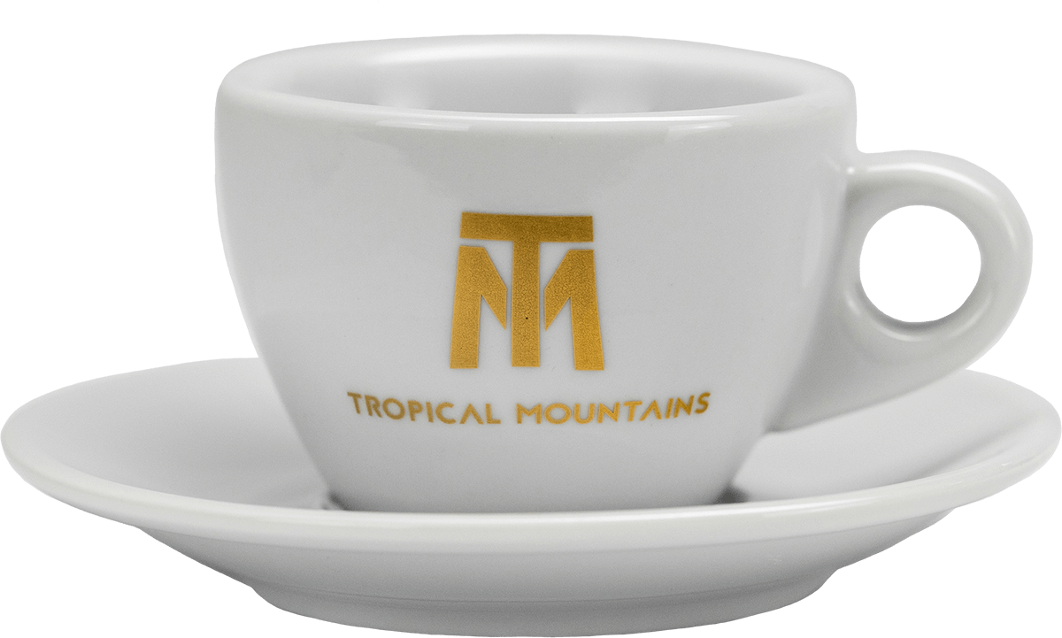 TROPICAL MOUNTAINS Cappuccino-Tassen 190 ml