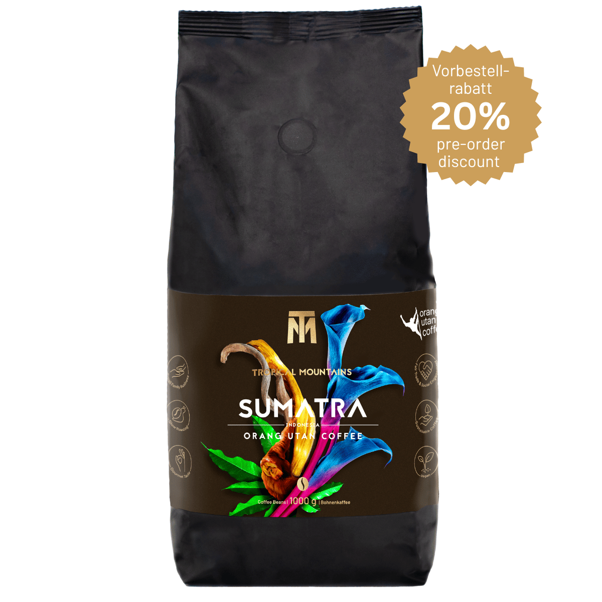 SUMATRA Orangutan Coffee - Project Coffee - Coffee Beans
